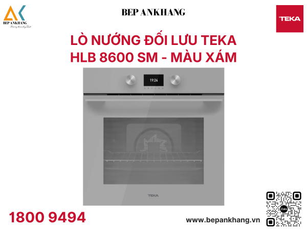 Lò nướng âm tủ Teka HLB 8600 SM - Màu xám